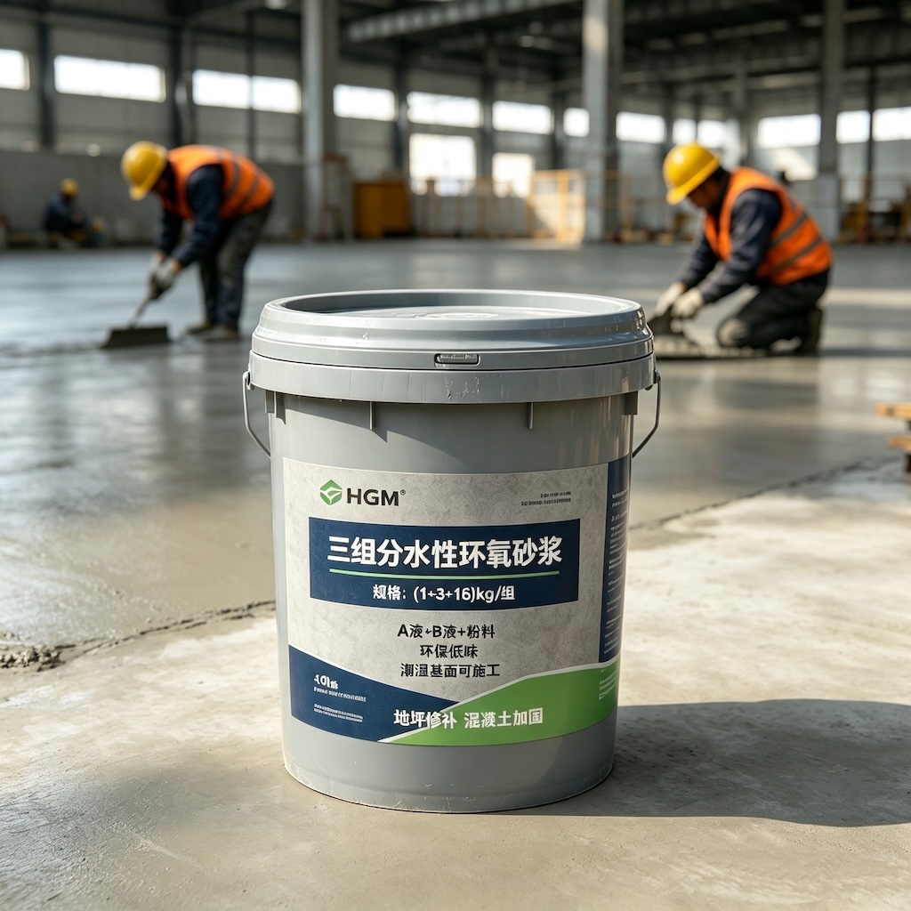 解放三组份水性环氧砂浆